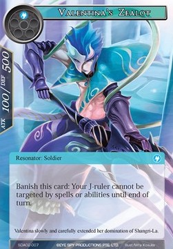 Valentina's Zealot - Starter Deck: Alice Origin II