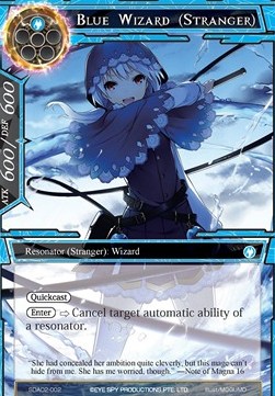 Blue Wizard (Stranger) - Starter Deck: Alice Origin II