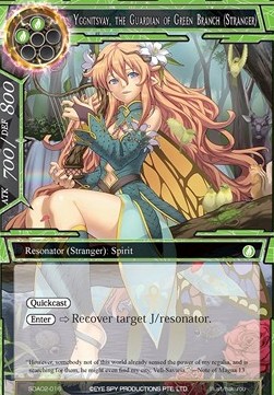 Yggnitsvay, the Guardian of Green Branch (Stranger) - Starter Deck: Alice Origin II