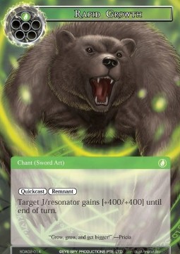 Rapid Growth - Starter Deck: Alice Origin II