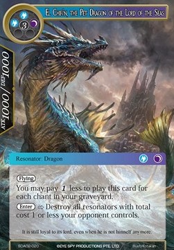 El Chifón, the Pet Dragon of the Lord of the Seas - Starter Deck: Alice Origin II