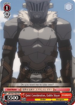 Quiet Consideration, Goblin Slayer - Goblin Slayer