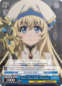 One's Own Will, Priestess - Goblin Slayer