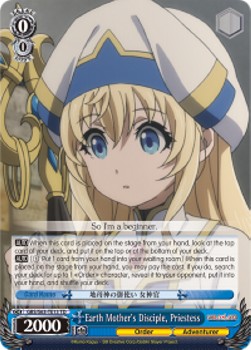 Earth Mother's Disciple, Priestess (V.1 - Trial Deck) - Goblin Slayer
