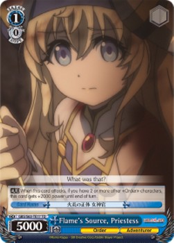 Flame's Source, Priestess - Goblin Slayer