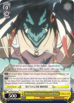 Miracle from Ancestors, Lizard Priest - Goblin Slayer