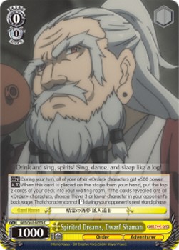 Spirited Dreams, Dwarf Shaman - Goblin Slayer