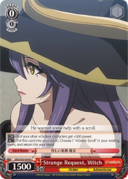 Strange Request, Witch - Goblin Slayer