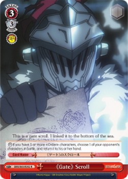 《Gate》 Scroll - Goblin Slayer
