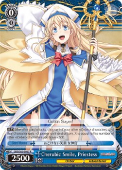 Cherubic Smile, Priestess (V.1 - Rare) - Goblin Slayer