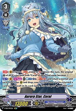 Aurora Star, Coral [V Format] (V.2 - Special Parallel) - Crystal Melody