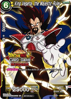 King Vegeta, the Majestic Ruler - Winner Promos