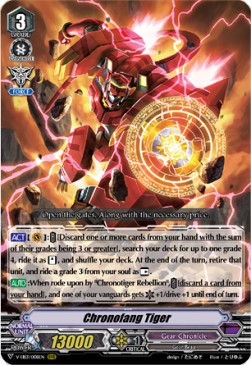 Chronofang Tiger [V Format] (V.1 - Triple Rare) - The Astral Force