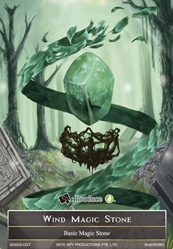 Wind Magic Stone - Starter Deck: Alice Origin II
