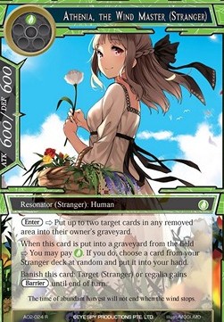 Athenia, the Wind Master (Stranger) - Alice Origin II
