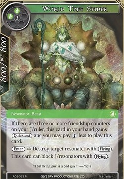 World Tree Spider - Alice Origin II