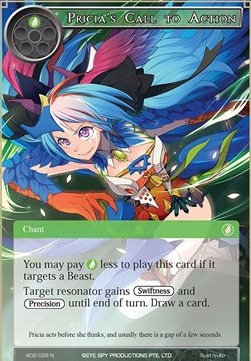 Pricia's Call to Action - Alice Origin II