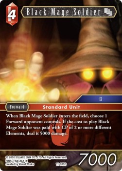 Black Mage Soldier (11-005) - Opus XI: Soldier's Return