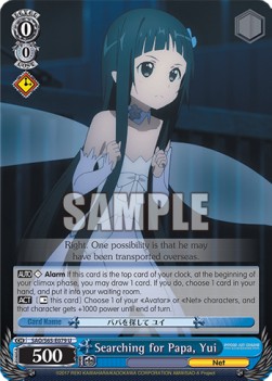 Searching for Papa, Yui - Sword Art Online -Alicization-