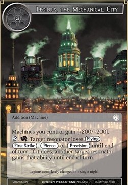 Leginus, the Mechanical City - Alice Origin II