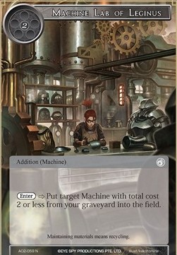 Machine Lab of Leginus - Alice Origin II