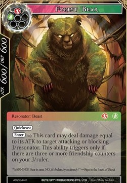 Forest Bear - Alice Origin II