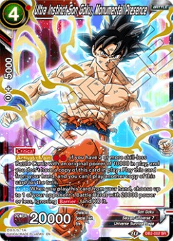 Ultra Instinct Son Goku, Monumental Presence - Divine Multiverse