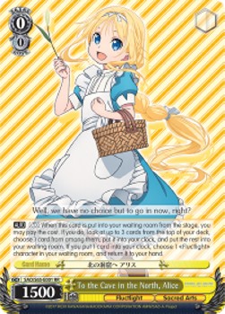 To the Cave in the North, Alice (V.1 - Double Rare) - Sword Art Online -Alicization-