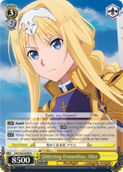 Glittering Osmanthus, Alice (V.1 - Rare) - Sword Art Online -Alicization-