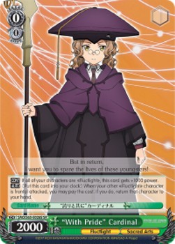 "With Pride" Cardinal (V.2 - Super Rare) - Sword Art Online -Alicization-