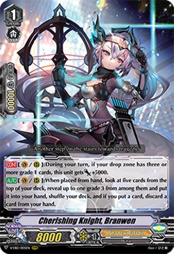 Cherishing Knight, Branwen [V Format] (V.1 - Triple Rare) - Team Dragon’s Vanity!