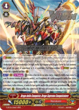 Conquering Supreme Dragon, Conquest Dragon [G Format] (V.1 - Triple Rare) - Generation Stride Italian