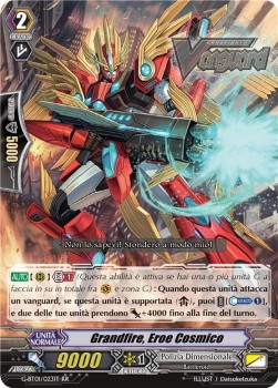 Cosmic Hero, Grandfire [G Format] - Generation Stride Italian