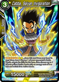 Cabba, Saiyan Invigoration - Divine Multiverse