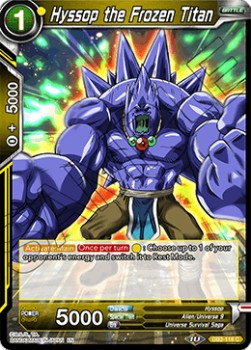 Hyssop the Frozen Titan - Divine Multiverse