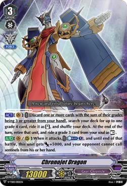 Chronojet Dragon [V Format] (V.1 - Common) - Trial Deck: Chronojet