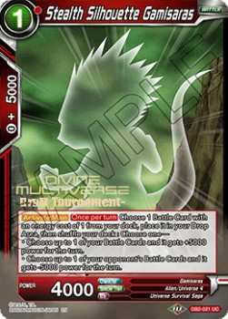 Stealth Silhouette Gamisaras - Divine Multiverse Release Promos