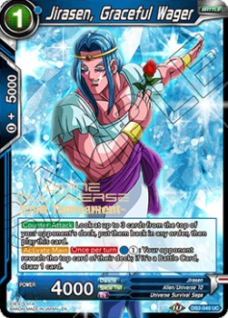 Jirasen, Graceful Wager - Divine Multiverse Release Promos