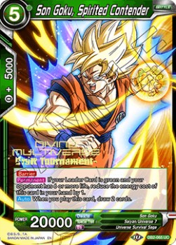 Son Goku, Spirited Contender - Divine Multiverse Release Promos