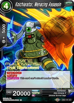 Koichiarator, Menacing Assassin - Divine Multiverse Release Promos