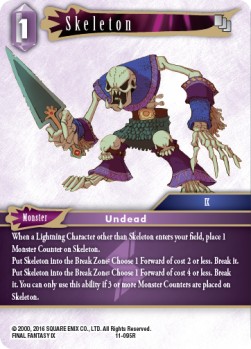 Skeleton (11-095) - Opus XI: Soldier's Return