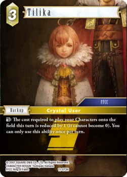 Tilika (11-073) - Opus XI: Soldier's Return