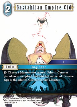 Gestahlian Empire Cid (11-026) - Opus XI: Soldier's Return