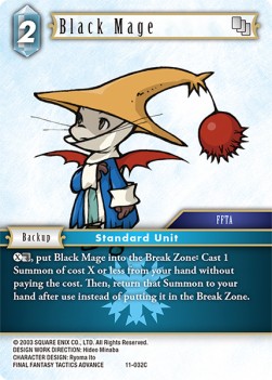 Black Mage (11-032) - Opus XI: Soldier's Return