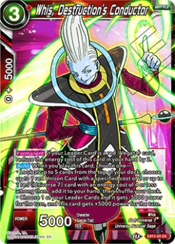 Whis, Destruction's Conductor - Expansion Set: Universe 7 Unison