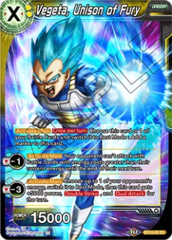 Vegeta, Unison of Fury - Expansion Set: Universe 11 Unison