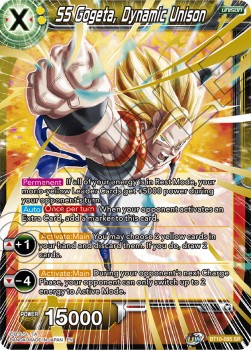 SS Gogeta, Dynamic Unison (V.1 - Super Rare) - Rise of the Unison Warrior