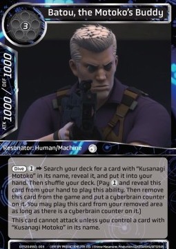 Batou, the Motoko's Buddy - Ghost in the Shell: SAC_2045