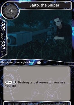 Saito, the Sniper - Ghost in the Shell: SAC_2045