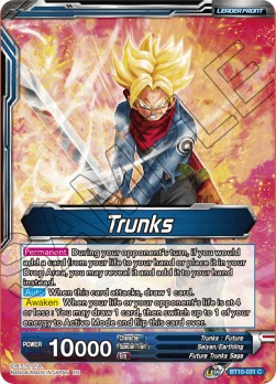 Trunks // SS2 Trunks, Envoy of Justice - Rise of the Unison Warrior